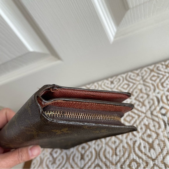 Louis Vuitton Monogram Porte Papier Zippe Wallet Compact Canvas Bifold - Picture 5 of 12